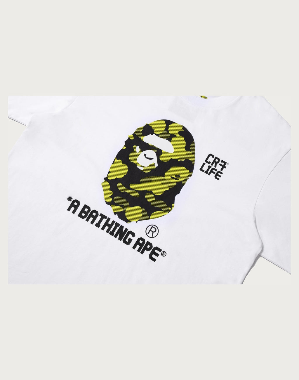 BAPE X CR7 LIFE CAMO A BATHING APE RELAXED FIT TEE MENS