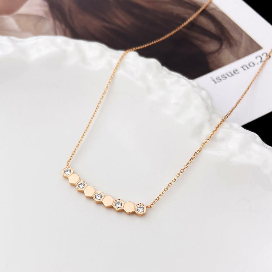 CHAUMET BEE MY LOVE DIAMOND NECKLACE
