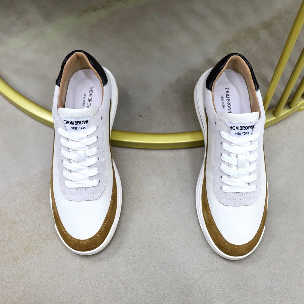 Premium Leather Sneaker — Lace-Up Derby Edition