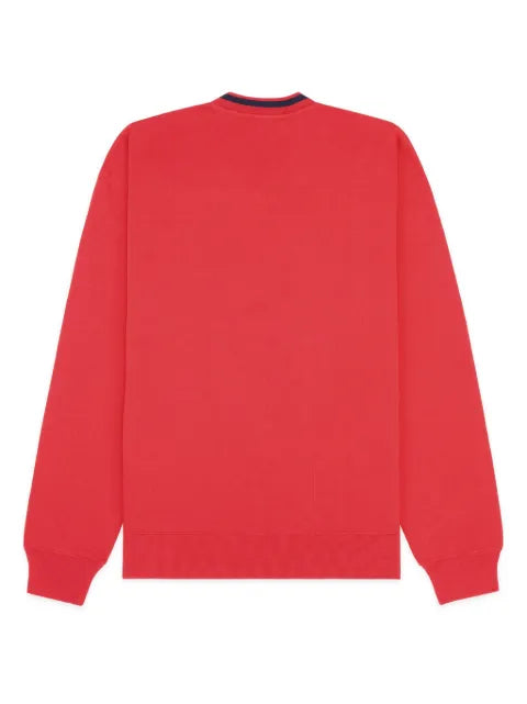 Sporty & Rich embroidered-logo cotton sweatshirt