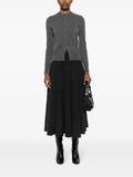 extreme cashmere button-up cashmere cardigan