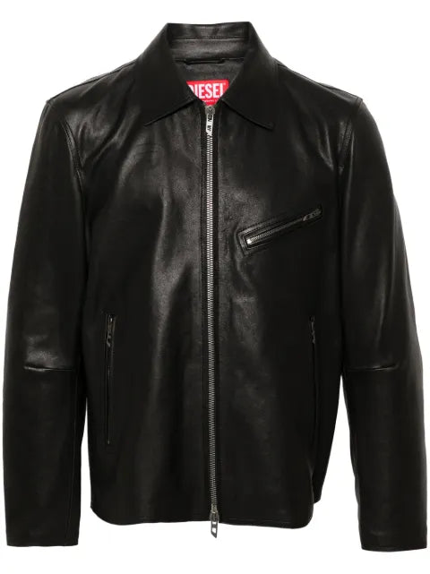 Diesel L-Korn leather jacket