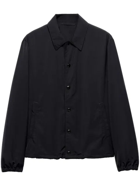 Prada drop-shoulder shirt jacket