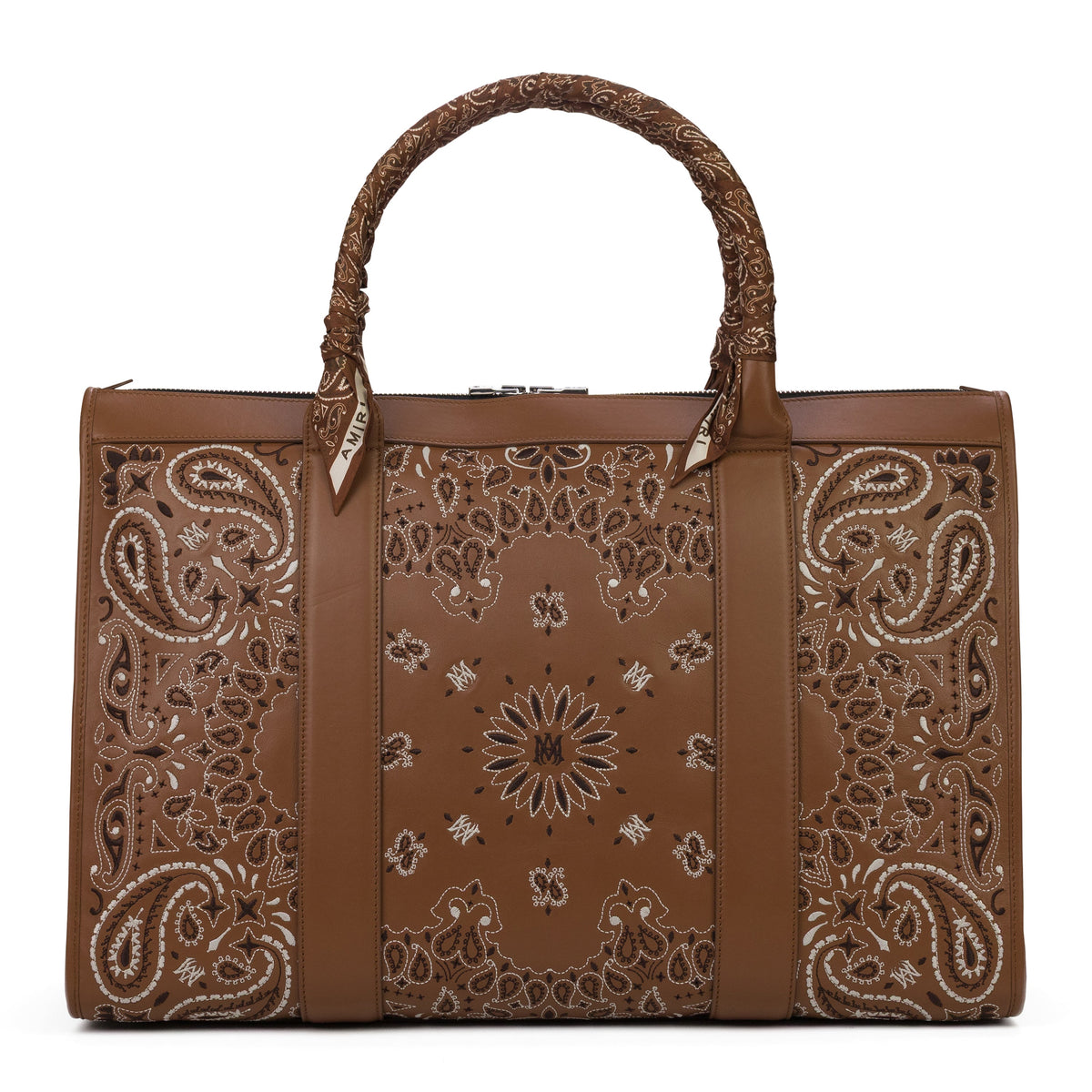 Oatmeal Weekender Bandana Bag