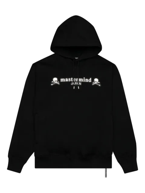 Mastermind Japan skull-appliqué hoodie