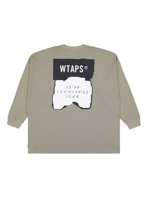 WTAPS long-sleeve cotton sweatshirt