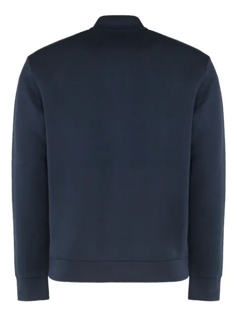 Ea7 Emporio Armani logo-plaque zip-up tracksuit (set of two)