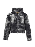Taakk zip-up hooded jacket