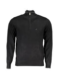 U.S. Grand logo-embroidered half-zip sweater