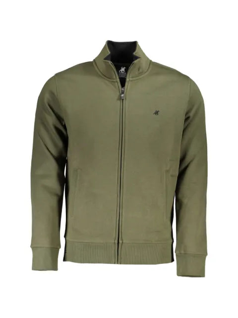 U.S. Grand embroidered-logo zip-up sweatshirt