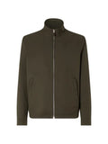 Zegna dark olive green microfiber Motorin 100cc blouson