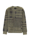 PS Paul Smith patchwork cotton-blend sweater