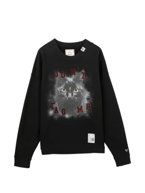 Maison MIHARA YASUHIRO cat-print sweatshirt