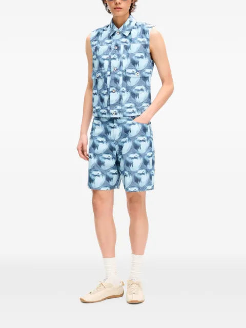 Kenzo Apple Pop denim vest