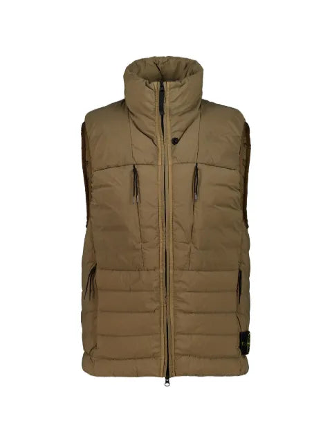 Stone Island quilted high-neck gilet