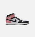 Air Jordan 1 Mid Men's Lifestyle Shoes - White / Rust Pink / Black