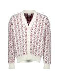 Drôle De Monsieur D Miroir monogram-jacquard cardigan