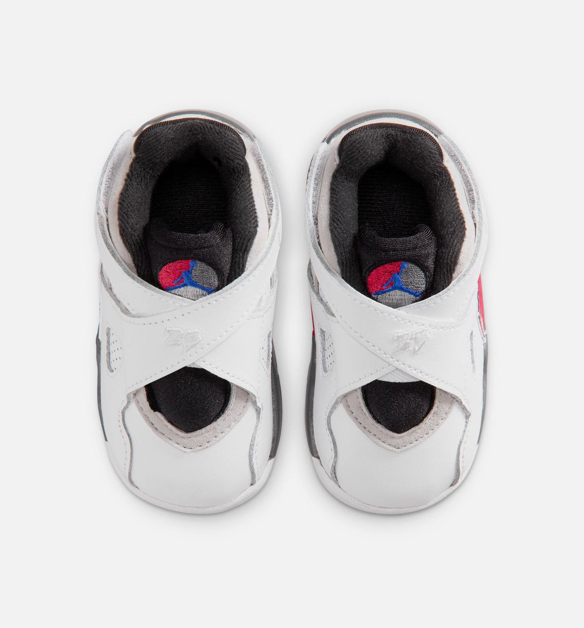 Air Jordan 8 Retro White And True Red Infant & Toddler Lifestyle Shoes - White/Black/True Red