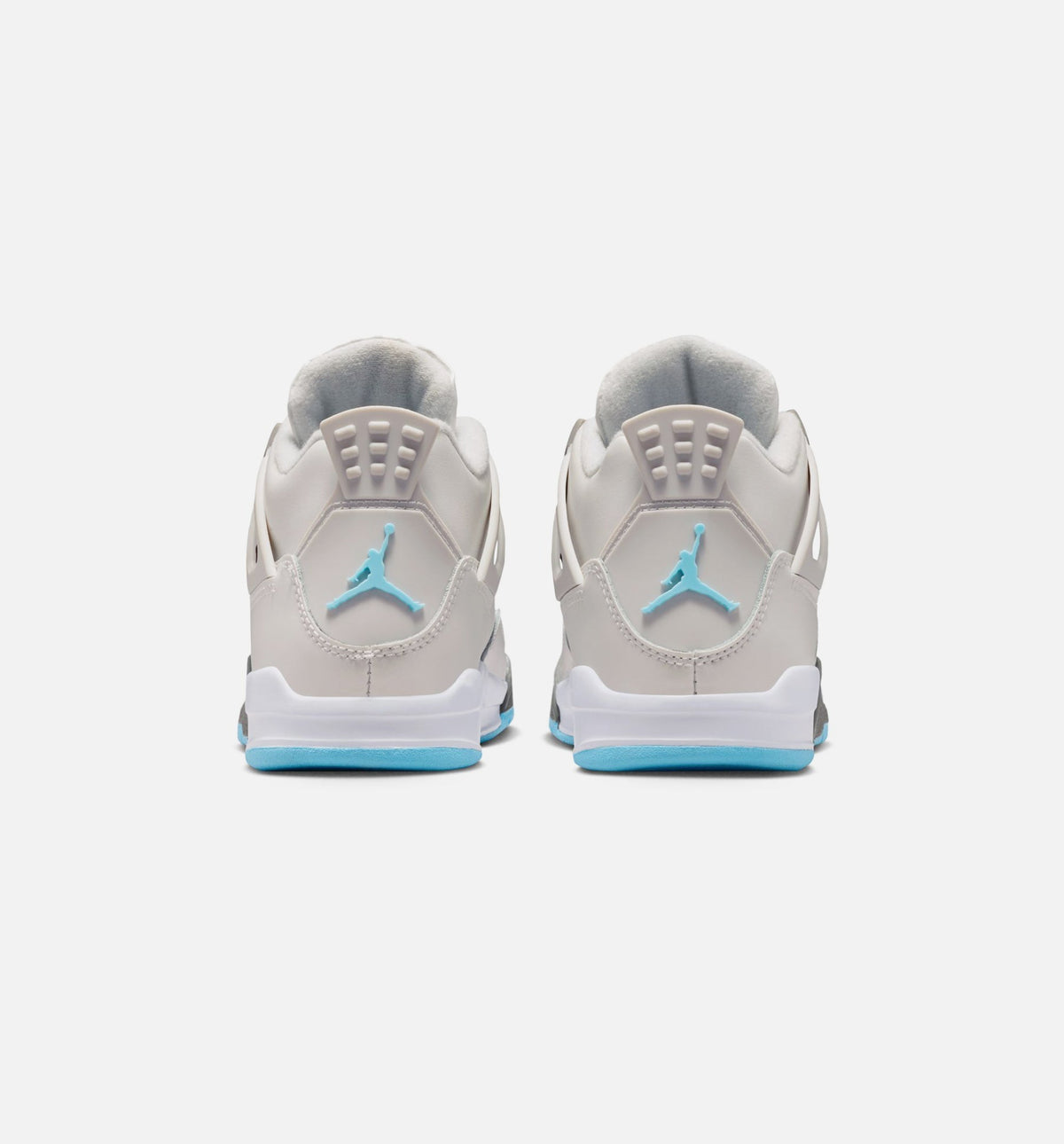Air Jordan 4 Retro "Blue Chill" Little Kids' Shoe – Photon Dust/Blue Chill/Flat Pewter/White/Blue Tint