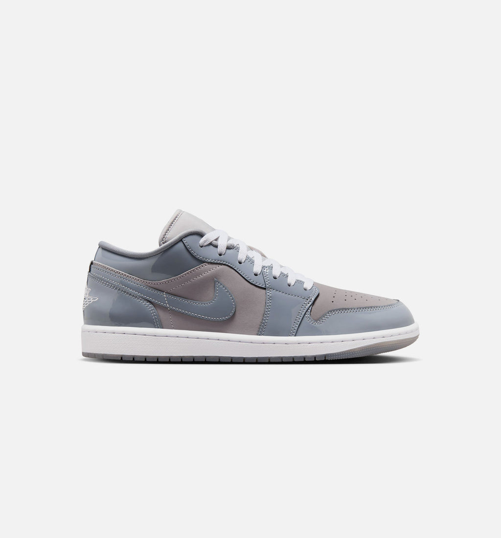 Air Jordan 1 Low Cool Grey Men's Sneakers - Medium Grey / White / Cool Grey