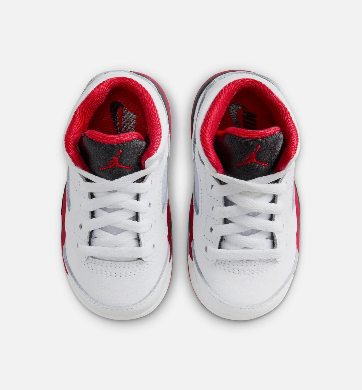 Air Jordan 5 Retro Fire Red Infant/Toddler Lifestyle Shoes - Fire Red/White