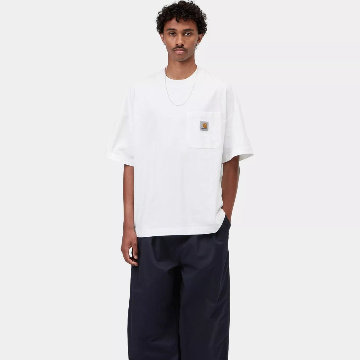 Carhartt WIP S/S Work Pocket T-Shirt: White