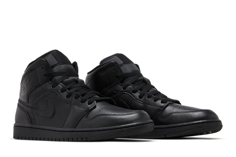 Air Jordan 1 Mid "Triple Black" 2022