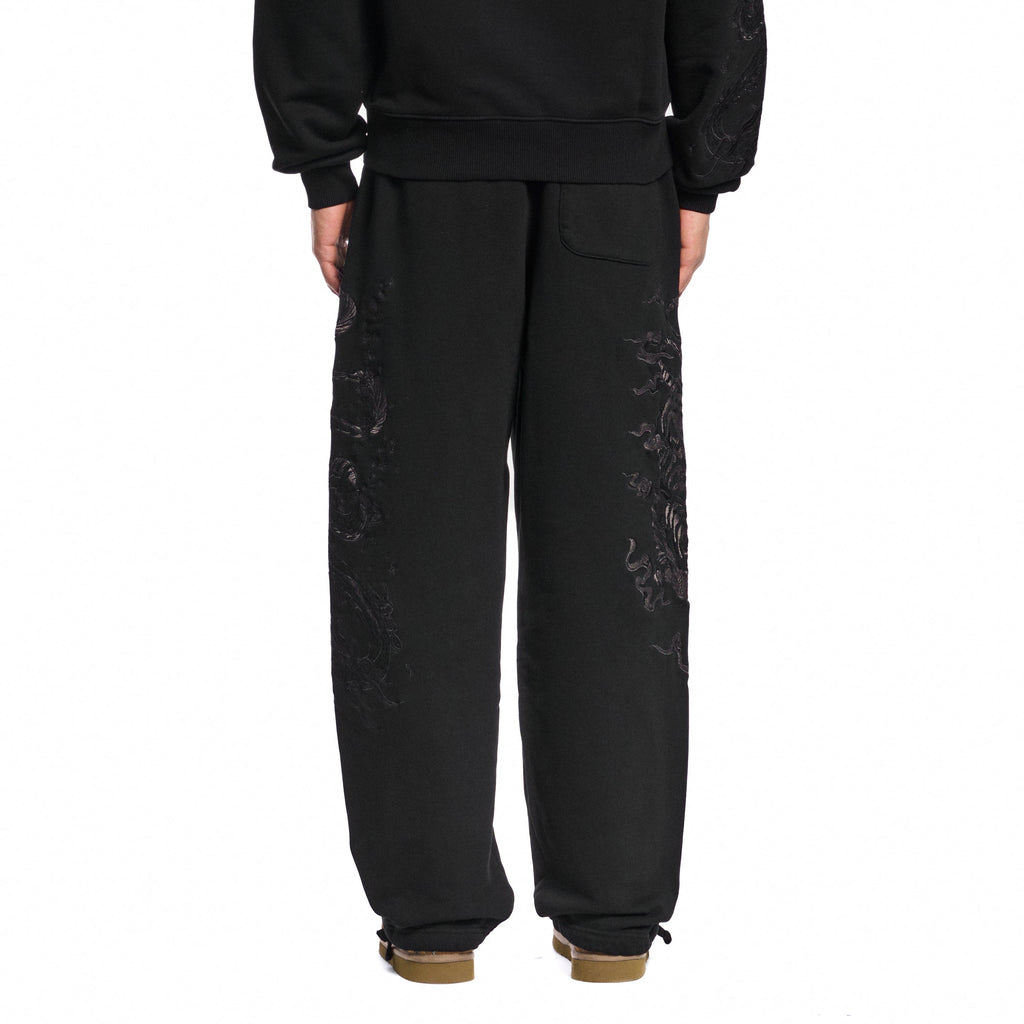 "yakuza v3" Sweatpants black 01