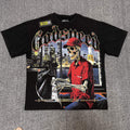 Godspeed Skeleton Piano City Graphic T-Shirt
