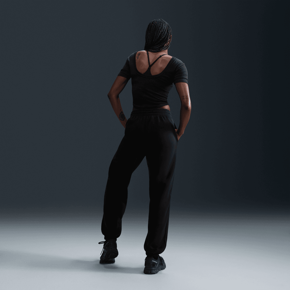 Wmns Nike Sportswear Phoenix Fleece High-Waisted Oversized Printed Sweatpants