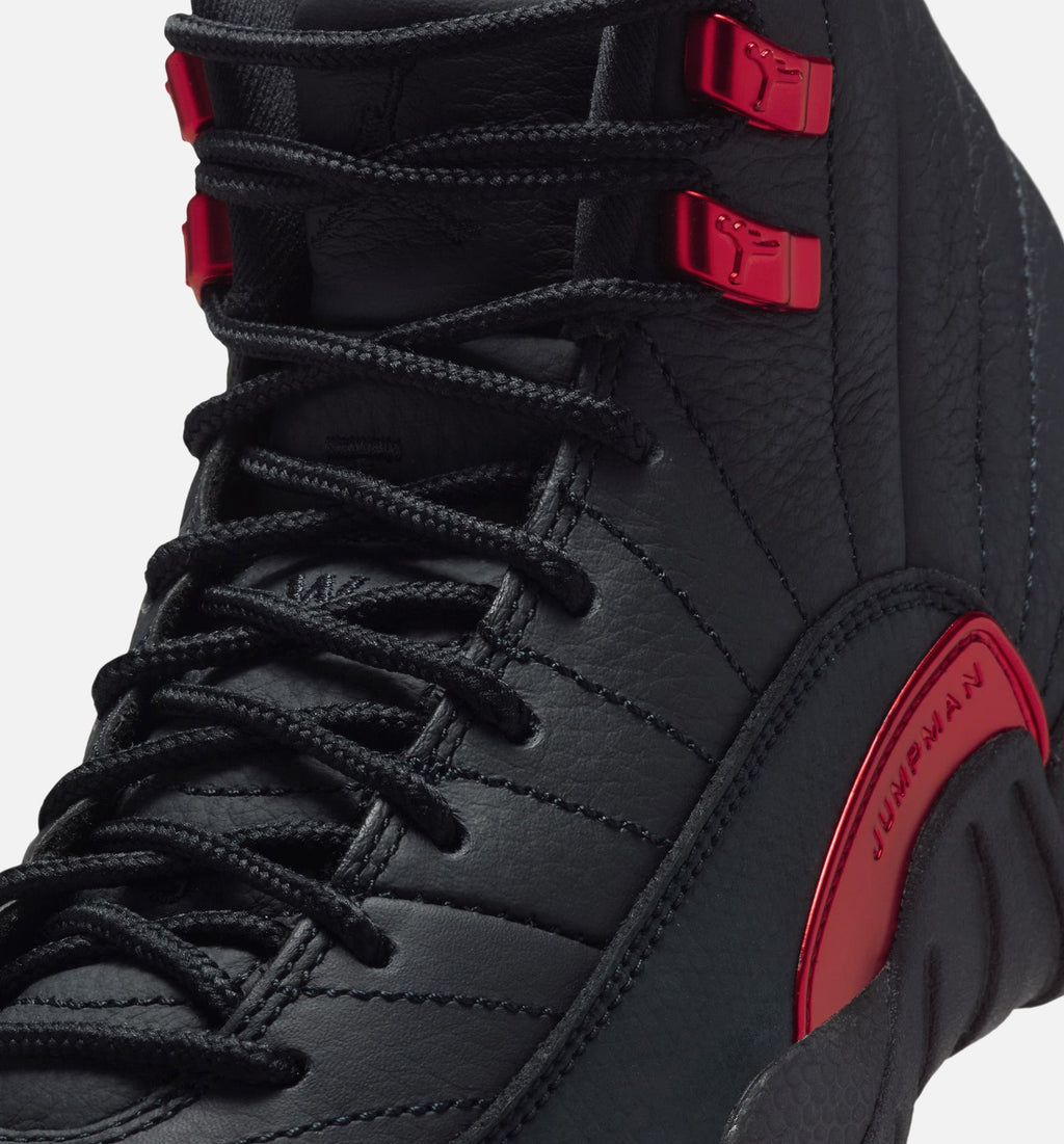 Air Jordan 12 Retro “Bloodline” Big Kids' Lifestyle Shoes (GS)