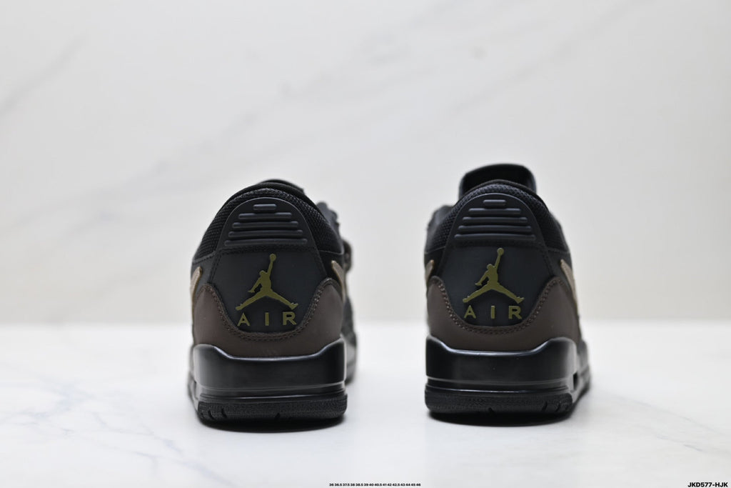 Jordan Legacy 312 Low Triple Black Sneakers