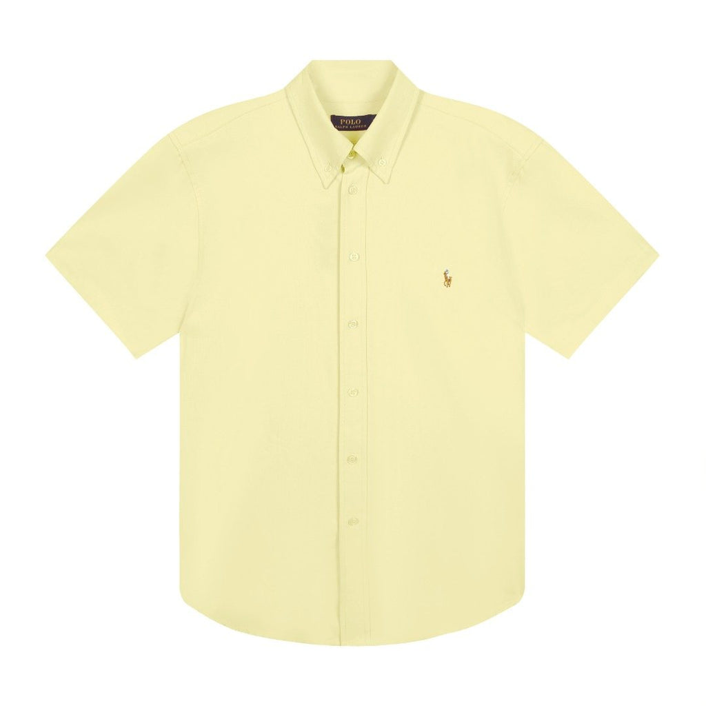 Ralph Lauren Cotton Oxford Short-Sleeve Button-Down Shirt