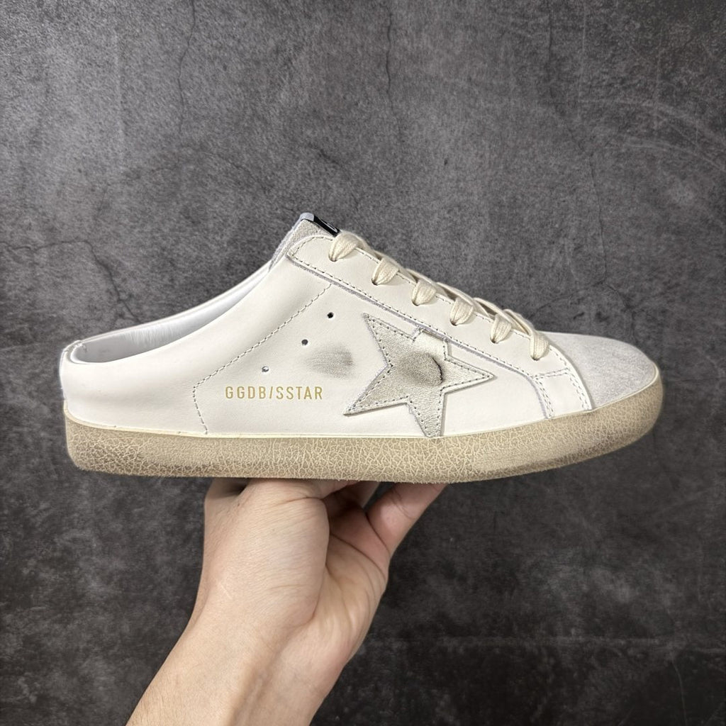Golden Goose Silver Star Sneakers