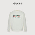Gucci 26F Vintage Letter Sweatshirt - White